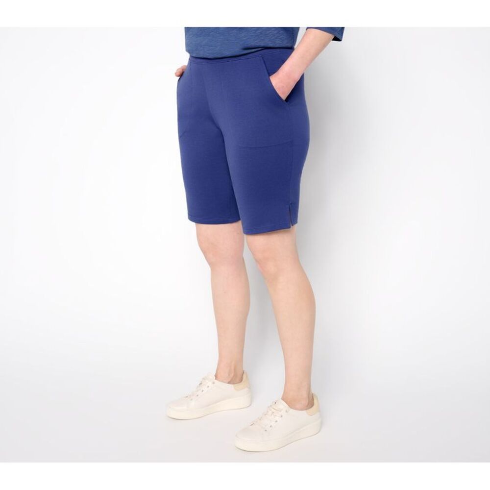 Denim & Co. Women's Pants Sz L Make Your Selection: EasyWear French Blue A727114